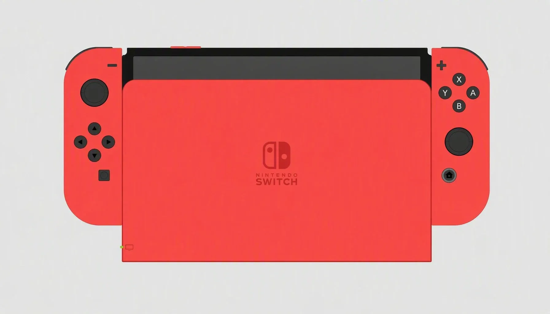 马里奥红 Joy-Con 特写